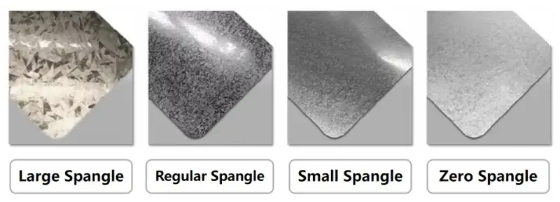 Galvanized Steel Sheet spangle jpg